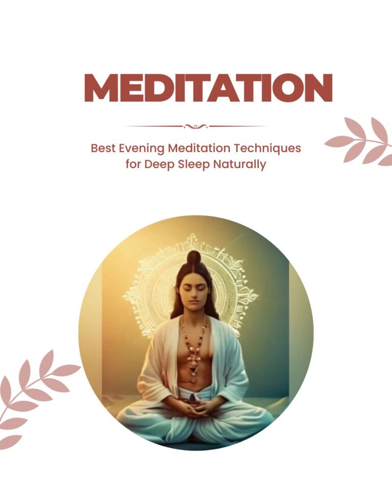 Best Evening Meditation Techniques for Deep Sleep Naturally