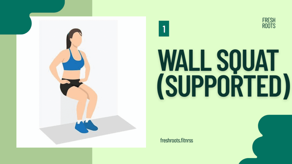 Wall Squat, Period pain