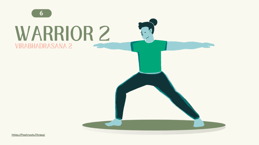 Warrior 2 (Virabhadrasana 2)