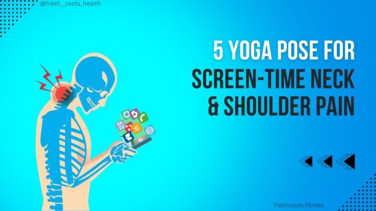 5 Awesome Yoga Poses For Screen-Time Neck & Shoulder Pain