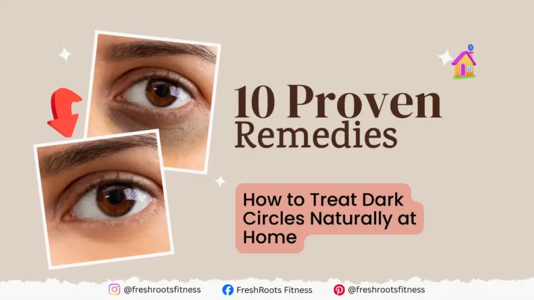How to Treat Dark Circles Naturally at Home