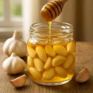 Garlic Honey Remedy for Cold and Cough