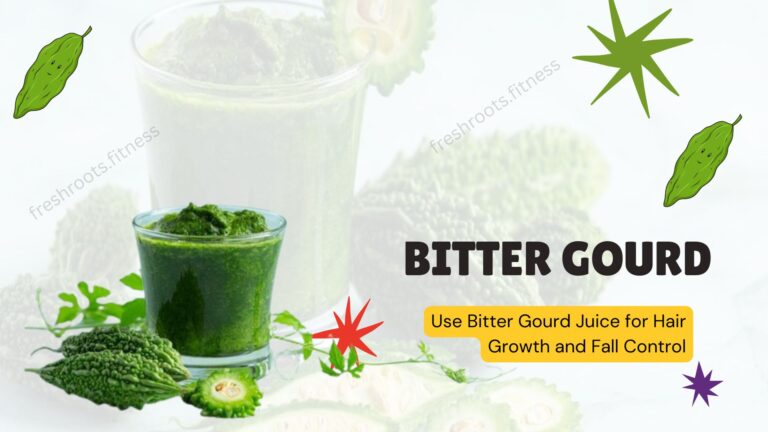 how bitter gourd juice can reduce hair fall