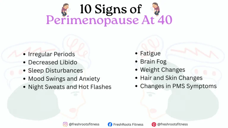 signs of perimenopause under 40