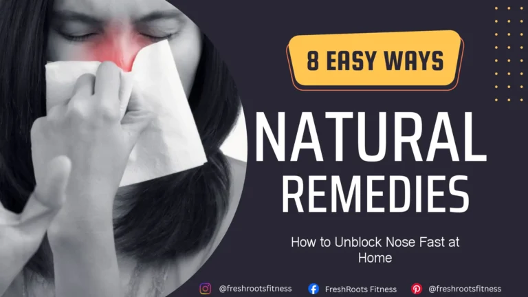 How to Unblock Nose Fast at Home