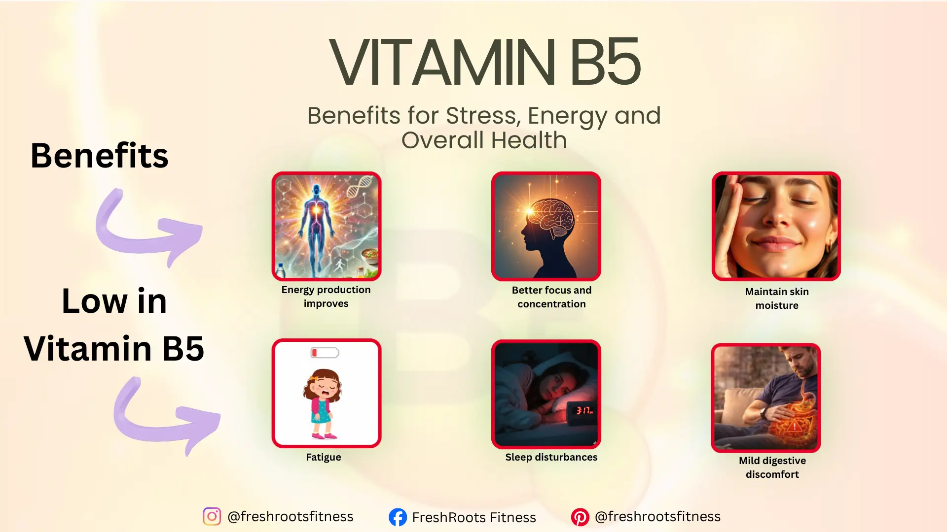 vitamin B5 benefits