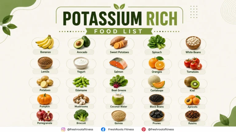 Best Potassium-Rich Foods List