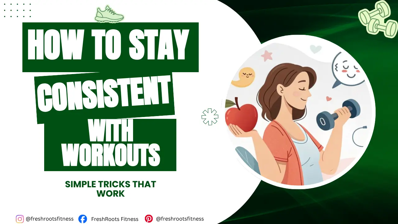 How to Stay Consistent with Workouts, freshroots