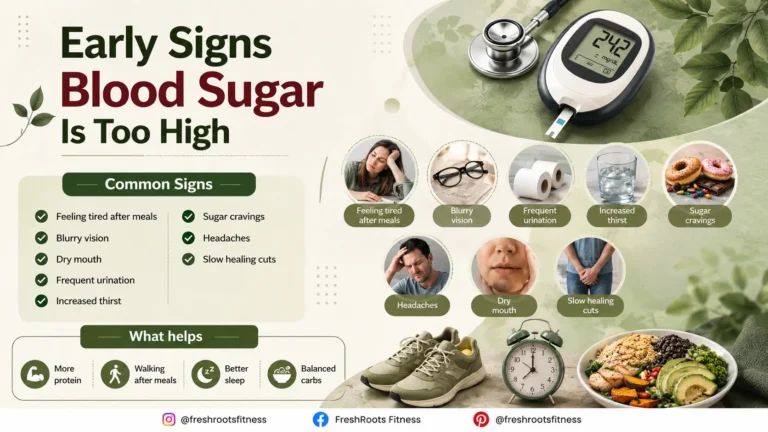 early signs of high blood sugar